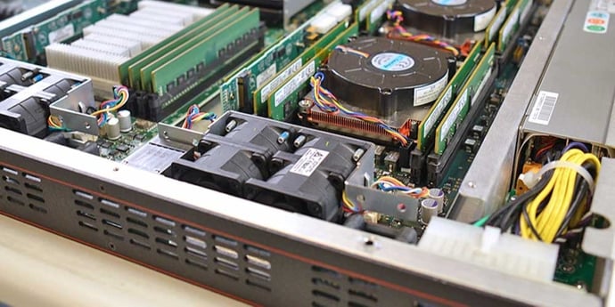 An inside look at a Trenton Systems blade server