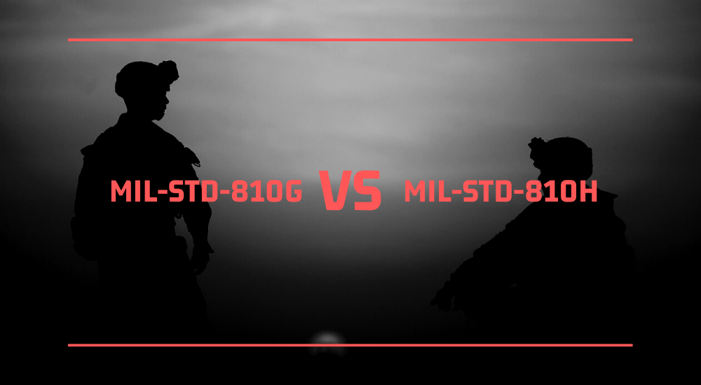 MIL-STD-810G vs MIL-STD-810H graphic