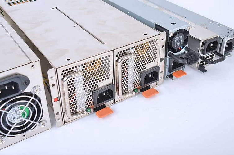 A selection of power supplies for rack mount computers
