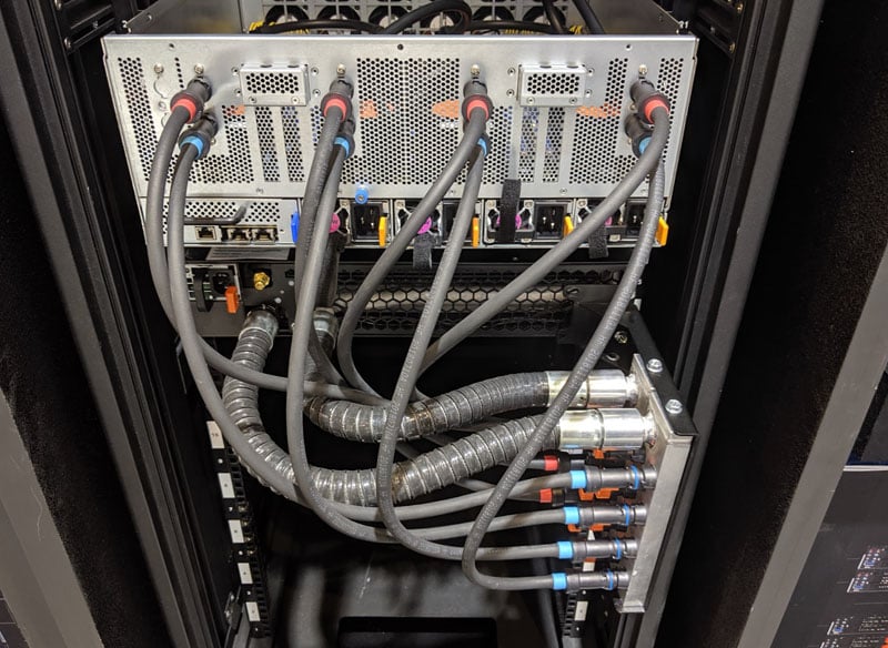 Liquid Cooling Reservoir Rack 