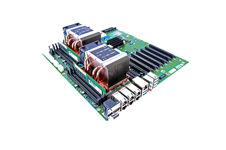 Trenton Systems' SSP dual Xeon motherboard