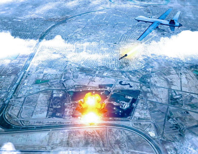 UAVs for Missile Tracking