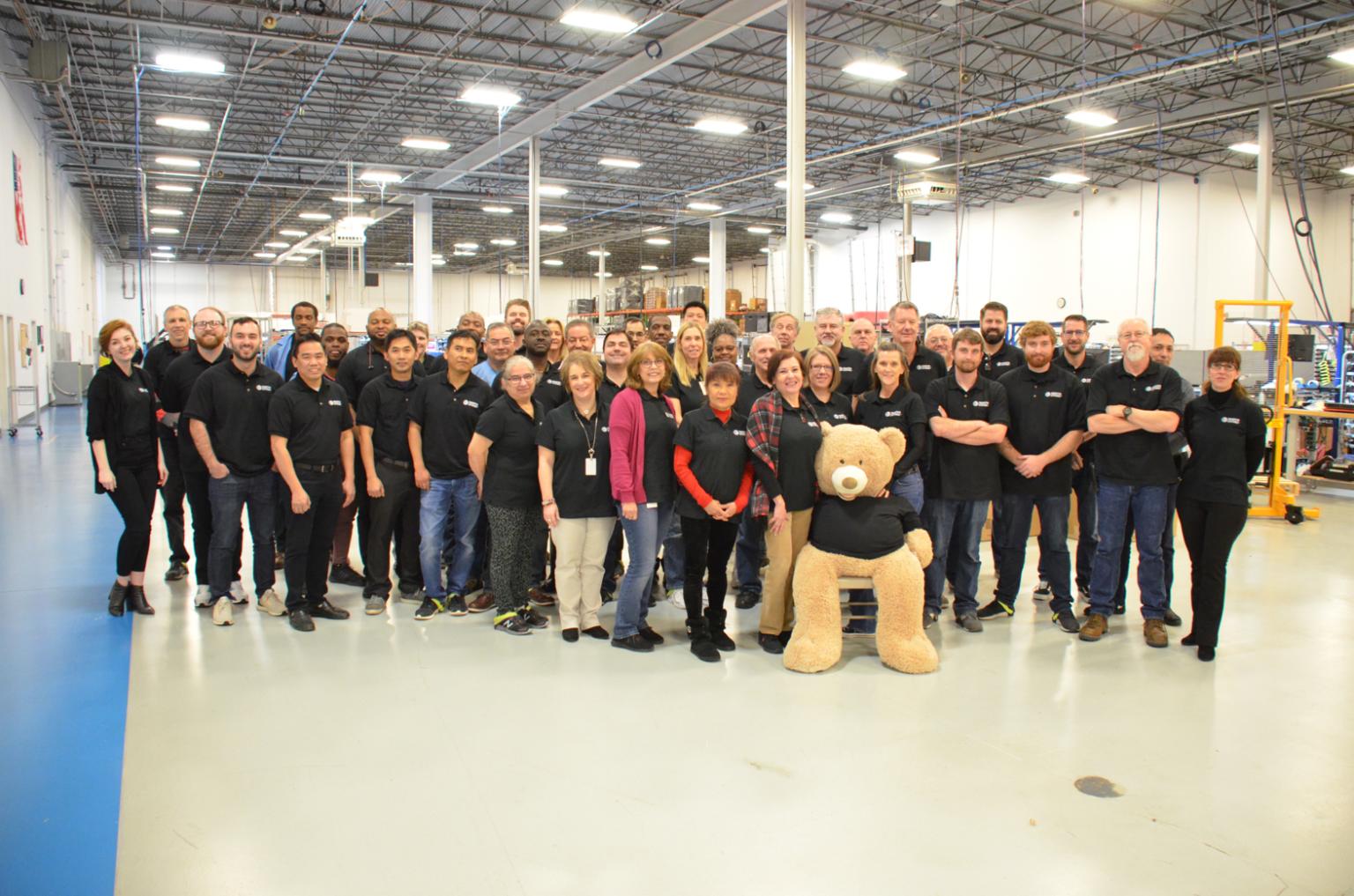 Team Trenton in Black Polos