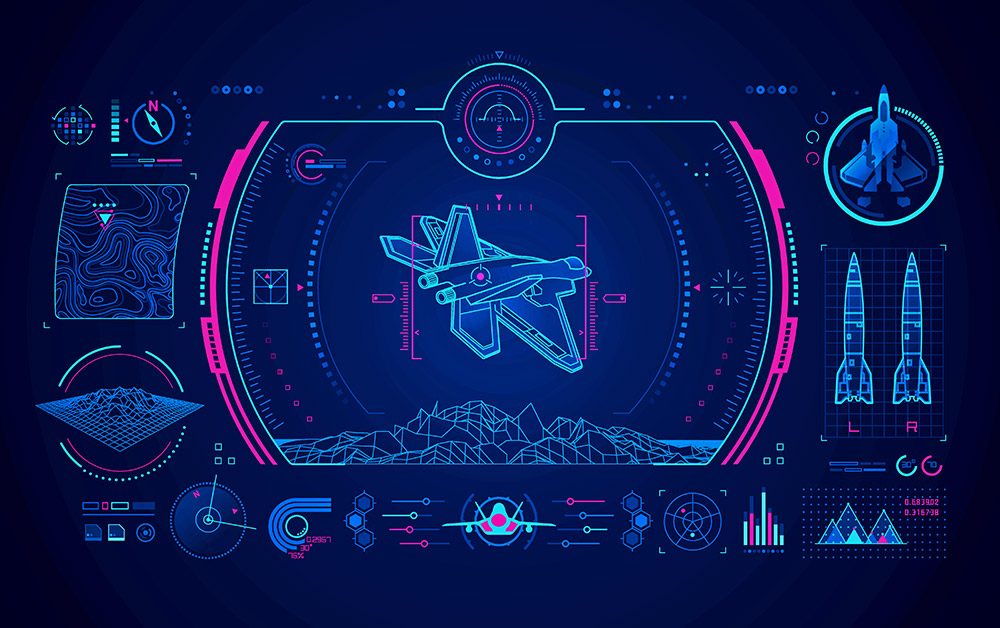 Graphic showcasing operational picture for integrated base defense