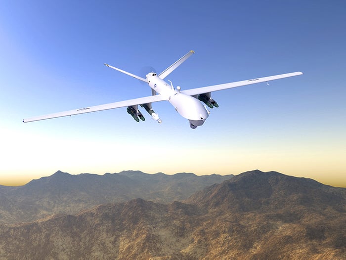 United states Air Force reaper