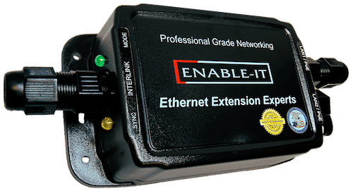 An Ethernet extender manufactured by EnableIT