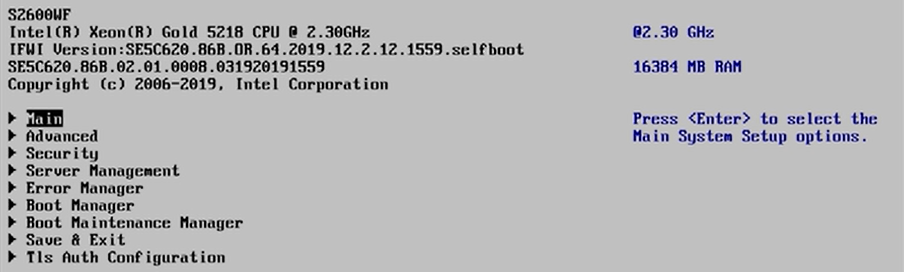 This is a screenshot of Intel VROC setup in the BIOS from Intel's "How to Configure Intel VROC" video.