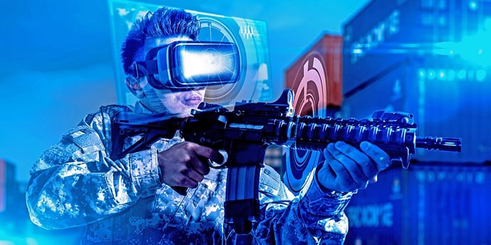 This is a depiction of the JADC2 warfighter of the future.