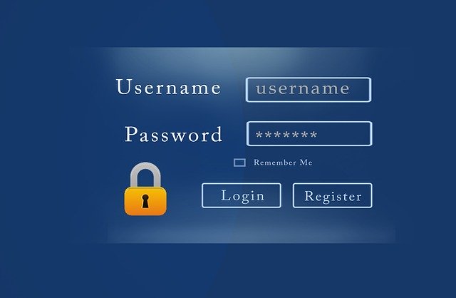 A username and password prompt