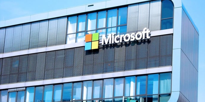 Photo of Microsoft building