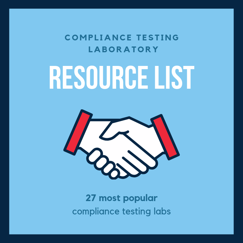 List of the Best Compliance Testing Laboratories Globally
