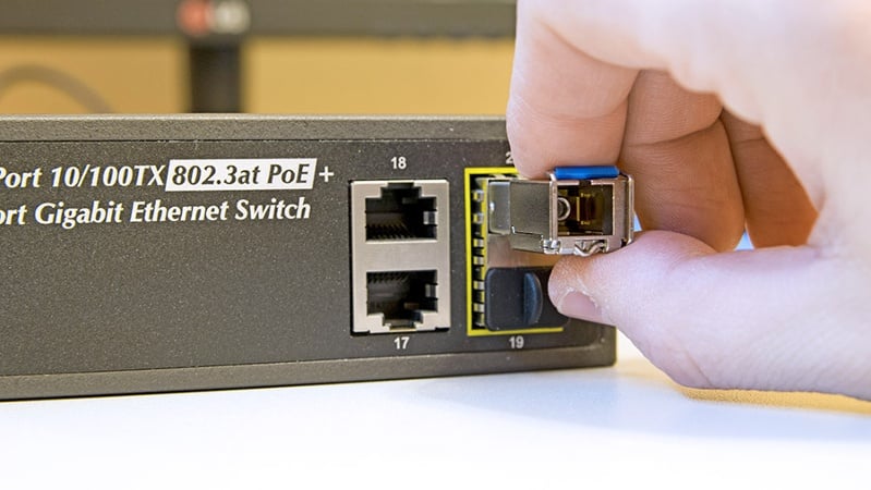 What is an SFP (Small Form Factor Pluggable) Port?